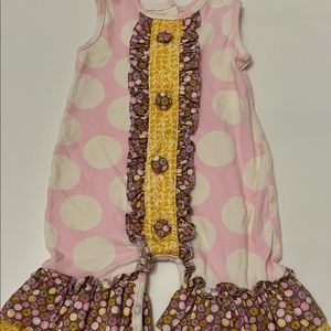 Ricrac & Ruffles Romper